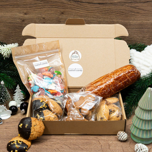 Kézműves Karácsonyi Box + Töltött agy & Töltött teknős mix